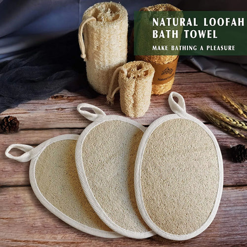 🧽Golden Bloom🧽 - Natural Loofah Exfoliating Face Scrubber🌿